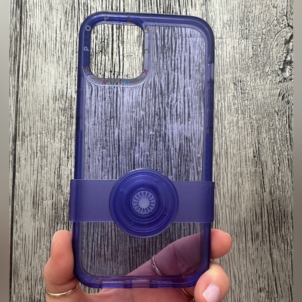 (LIKE NEW) PopSocket iPhone 12 Pro Max Case 💜 - Picture 4 of 6